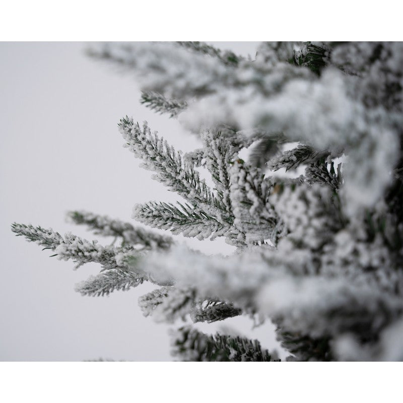 Albero di Natale innevato con tronchetto integrato Kentucky | Xone