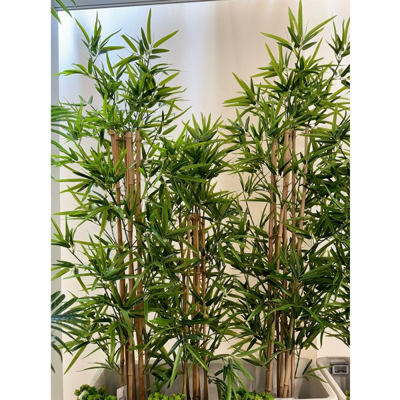 Pianta Bamboo Artificiale In Vaso