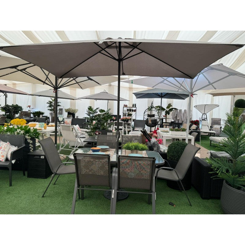 Set da giardino con ombrellone Riccione Xone